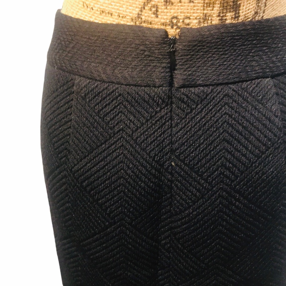 Banana Republic Black Pencil Skirt Petite Size 4 - Picture 4 of 7